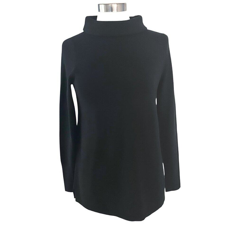 TALBOTS Cashmere Mock Neck Sweater Small